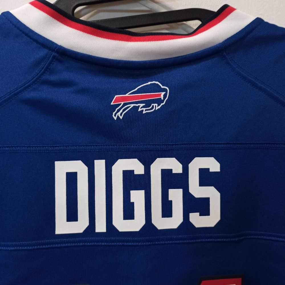 Nike Vapor Limited Stefon Diggs Buffalo Bills NFL Football Jersey Blue Adult L - Picture 9 of 16